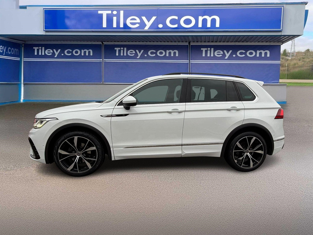 Volkswagen Tiguan 1.5 Tsi R-line Dsg Euro 6 Ss LS21OZF White #4