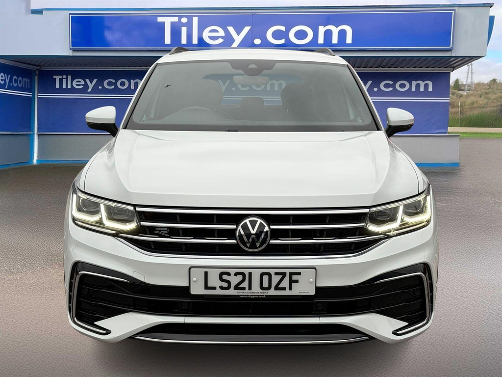 Volkswagen Tiguan 1.5 Tsi R-line Dsg Euro 6 Ss LS21OZF White #2