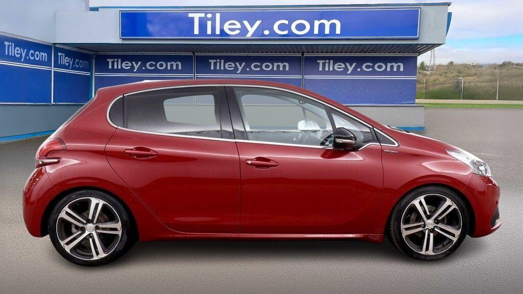 Peugeot 208 1.2 Puretech Gt Line Euro 6 Ss WG16KZA Red #4