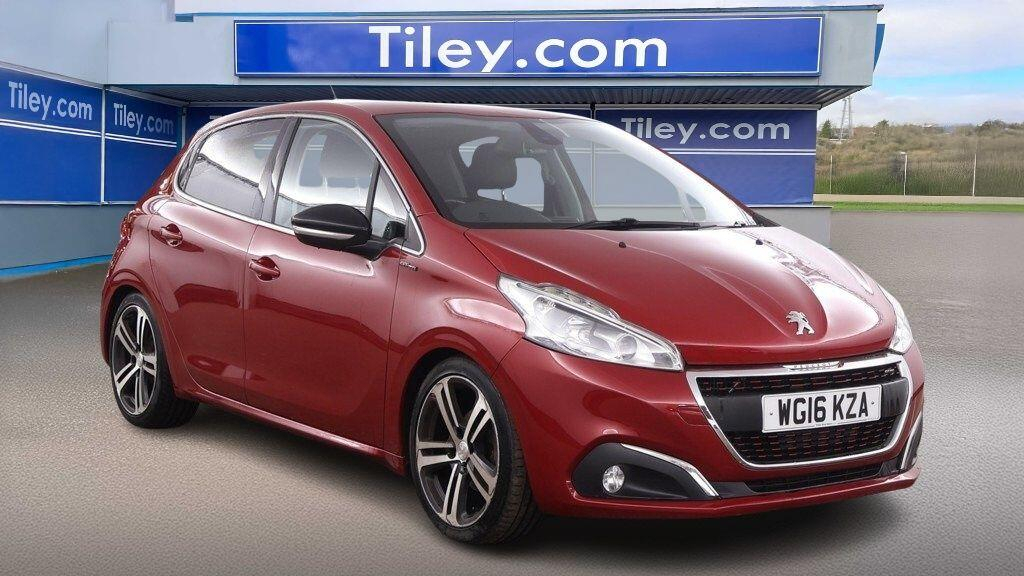 Peugeot 208 1.2 Puretech Gt Line Euro 6 Ss Red