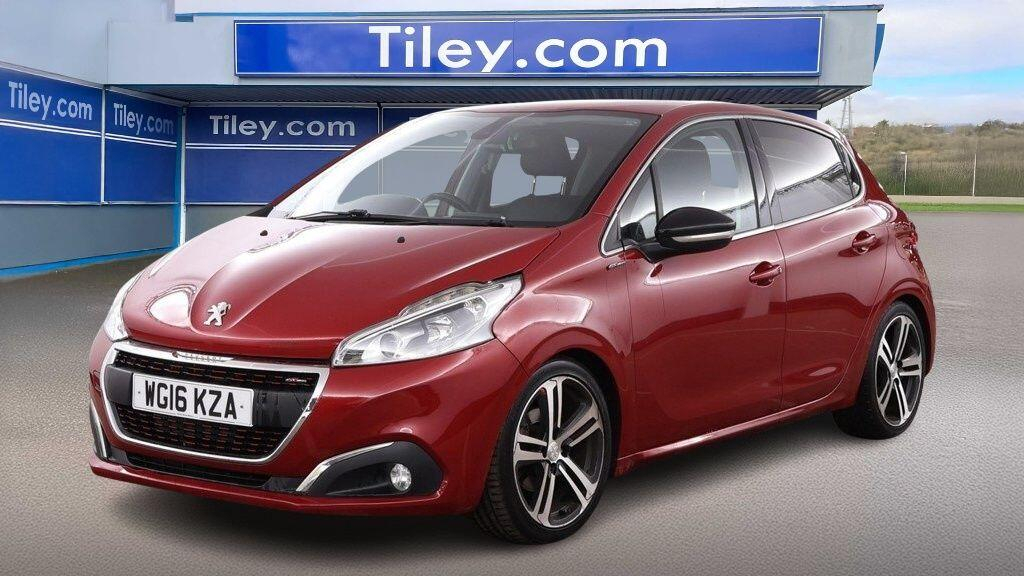 Peugeot 208 1.2 Puretech Gt Line Euro 6 Ss WG16KZA Red #2