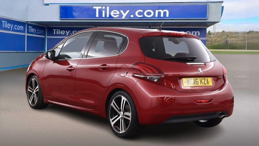 Peugeot 208 1.2 Puretech Gt Line Euro 6 Ss WG16KZA Red #5