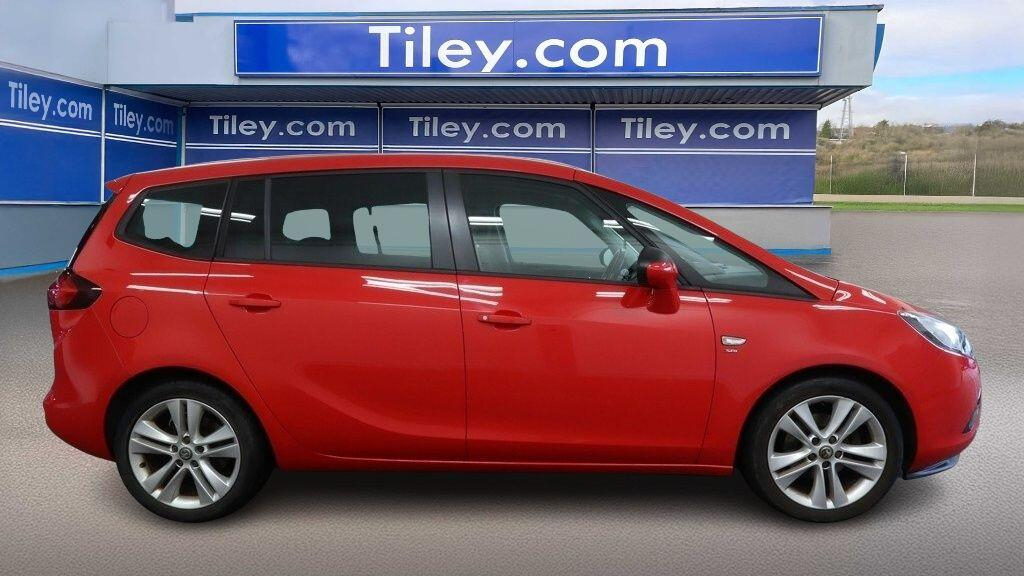 Vauxhall Zafira Tourer 1.4I Turbo Sri Euro 6 AJ65BFL Red #4