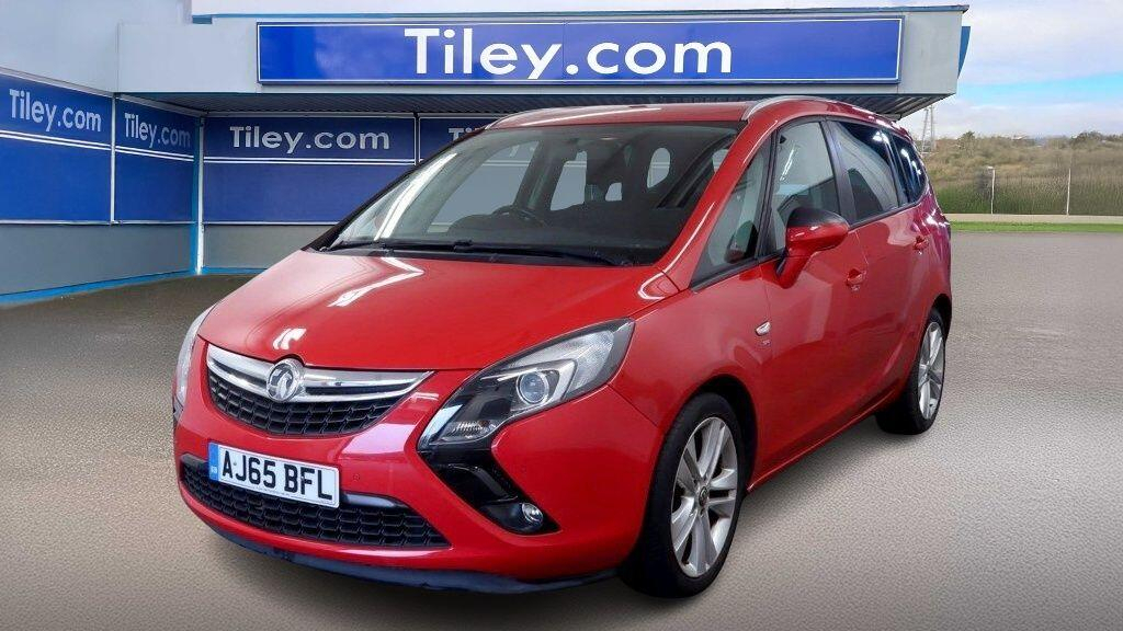 Vauxhall Zafira Tourer 1.4I Turbo Sri Euro 6 AJ65BFL Red #2