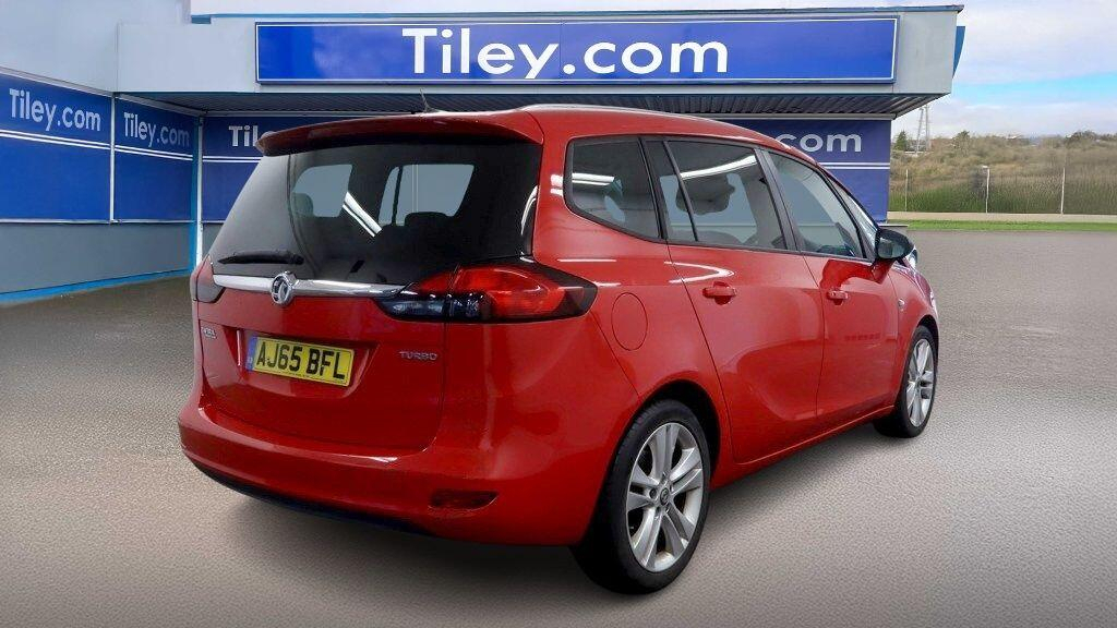 Vauxhall Zafira Tourer 1.4I Turbo Sri Euro 6 AJ65BFL Red #6
