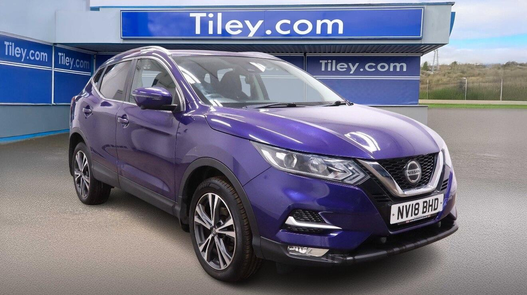 Nissan Qashqai 1.2 Dig-t N-connecta Euro 6 Ss NV18BHD Blue