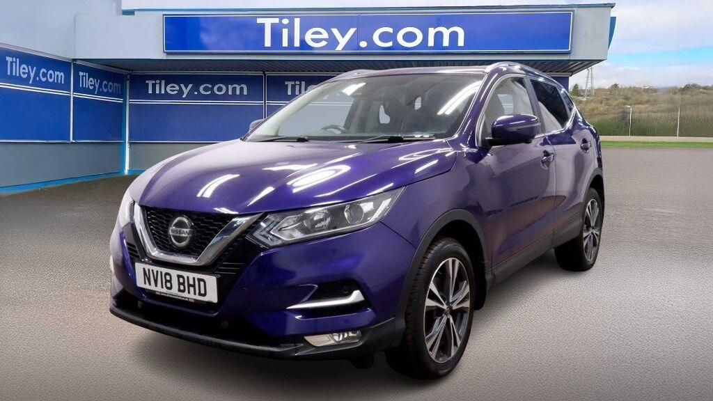 Nissan Qashqai 1.2 Dig-t N-connecta Euro 6 Ss NV18BHD Blue #2