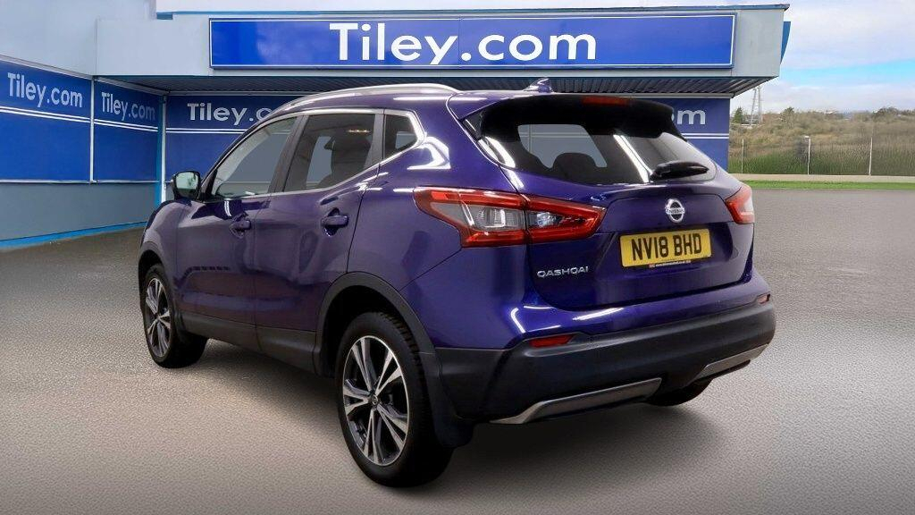 Nissan Qashqai 1.2 Dig-t N-connecta Euro 6 Ss NV18BHD Blue #5