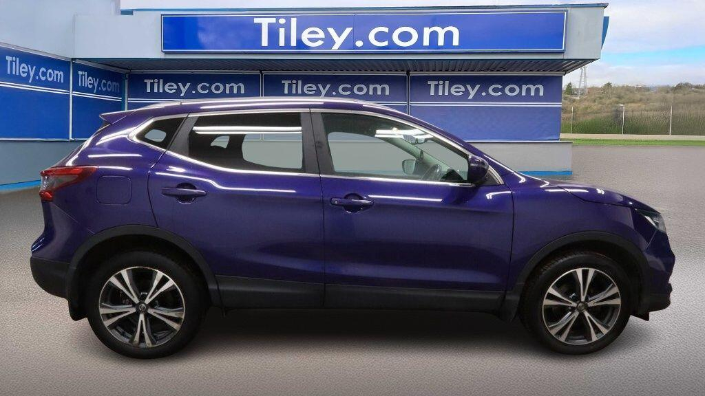Nissan Qashqai 1.2 Dig-t N-connecta Euro 6 Ss NV18BHD Blue #4