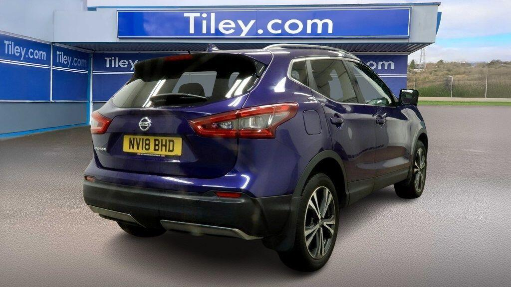 Nissan Qashqai 1.2 Dig-t N-connecta Euro 6 Ss NV18BHD Blue #6