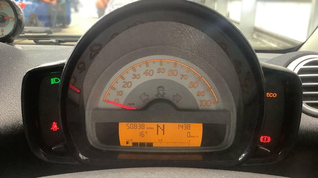 Smart Fortwo Cabrio Convertible 1.0 Mhd Pulse 2013 Black #10