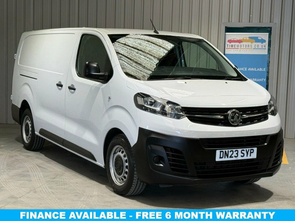 Vauxhall Vivaro 1.5L Prime 6Dr White