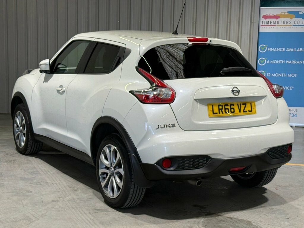 Nissan Juke 1.6L Tekna LR66VZJ White #2