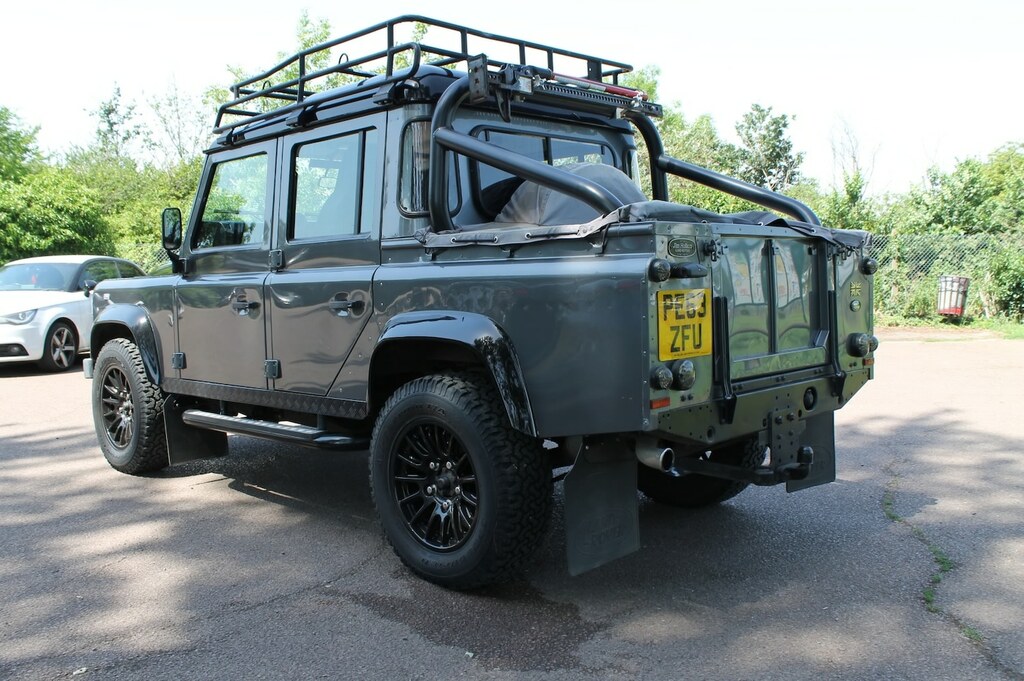Land Rover Defender County Double Cab Pickup Tdci 2.2 Grey #4