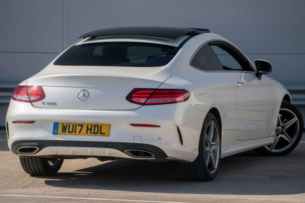 Mercedes-Benz C Class 2.0 C300 Amg Line Premium Plus G-tronic Euro 6 WU17HDL White #4