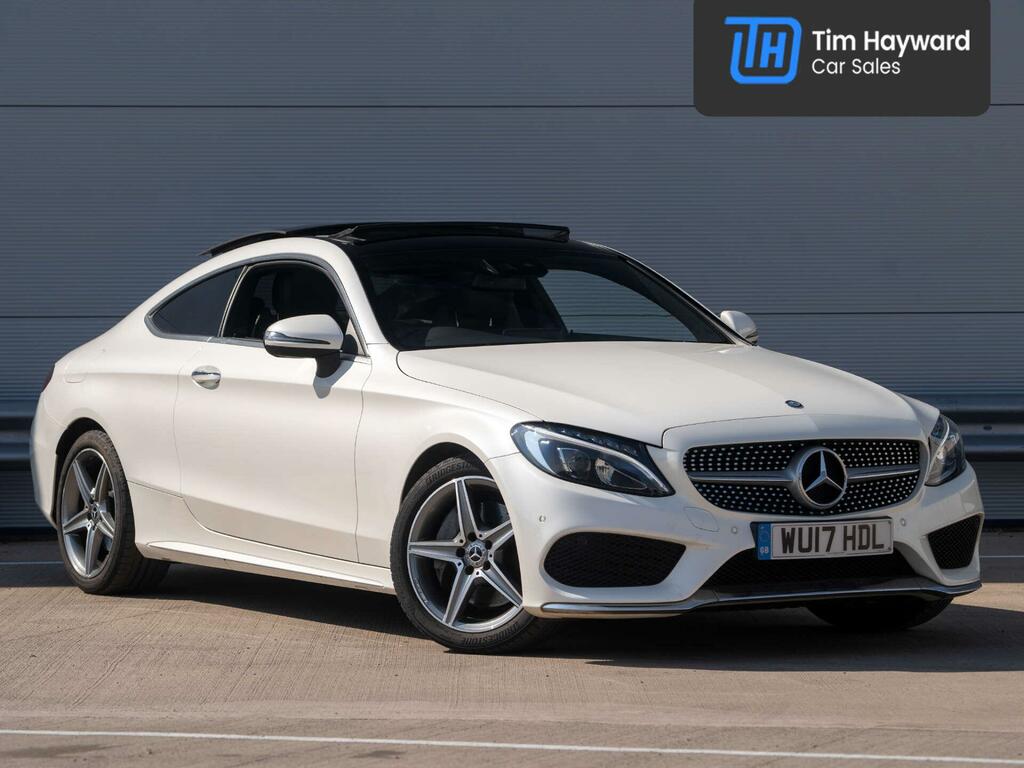 Mercedes-Benz C Class 2.0 C300 Amg Line Premium Plus G-tronic Euro 6 WU17HDL White