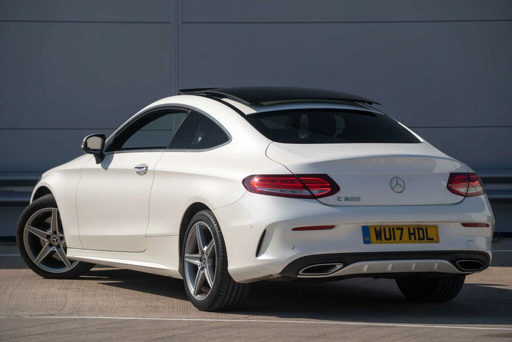 Mercedes-Benz C Class 2.0 C300 Amg Line Premium Plus G-tronic Euro 6 WU17HDL White #3