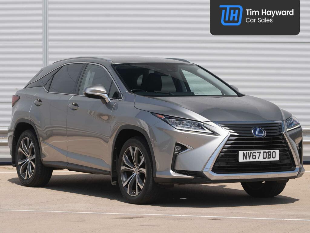 Lexus RX 3.5 450H V6 Luxury Cvt 4Wd Euro 6 Ss NV67DBO Silver