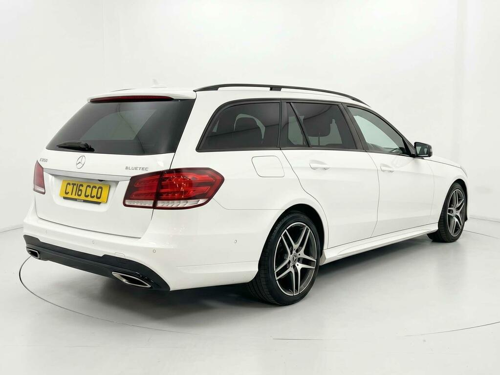 Mercedes-Benz E Class Amg Night Edition White #4