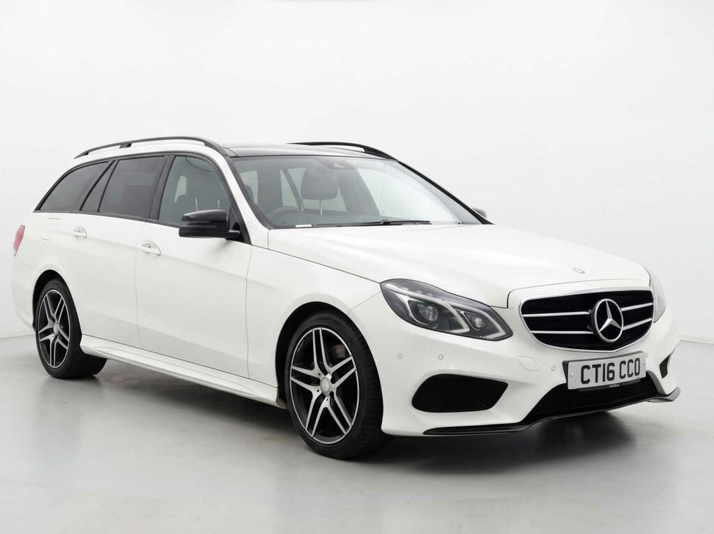 Mercedes-Benz E Class Amg Night Edition White