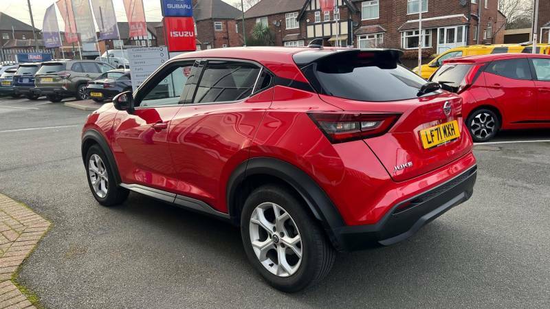 Nissan Juke 1.0 Dig-t 114 N-connecta Dct - 2021 71 LF71MXH Red #5