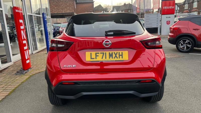 Nissan Juke 1.0 Dig-t 114 N-connecta Dct - 2021 71 LF71MXH Red #4