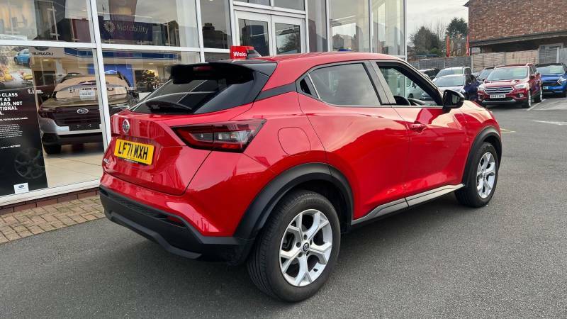 Nissan Juke 1.0 Dig-t 114 N-connecta Dct - 2021 71 LF71MXH Red #3