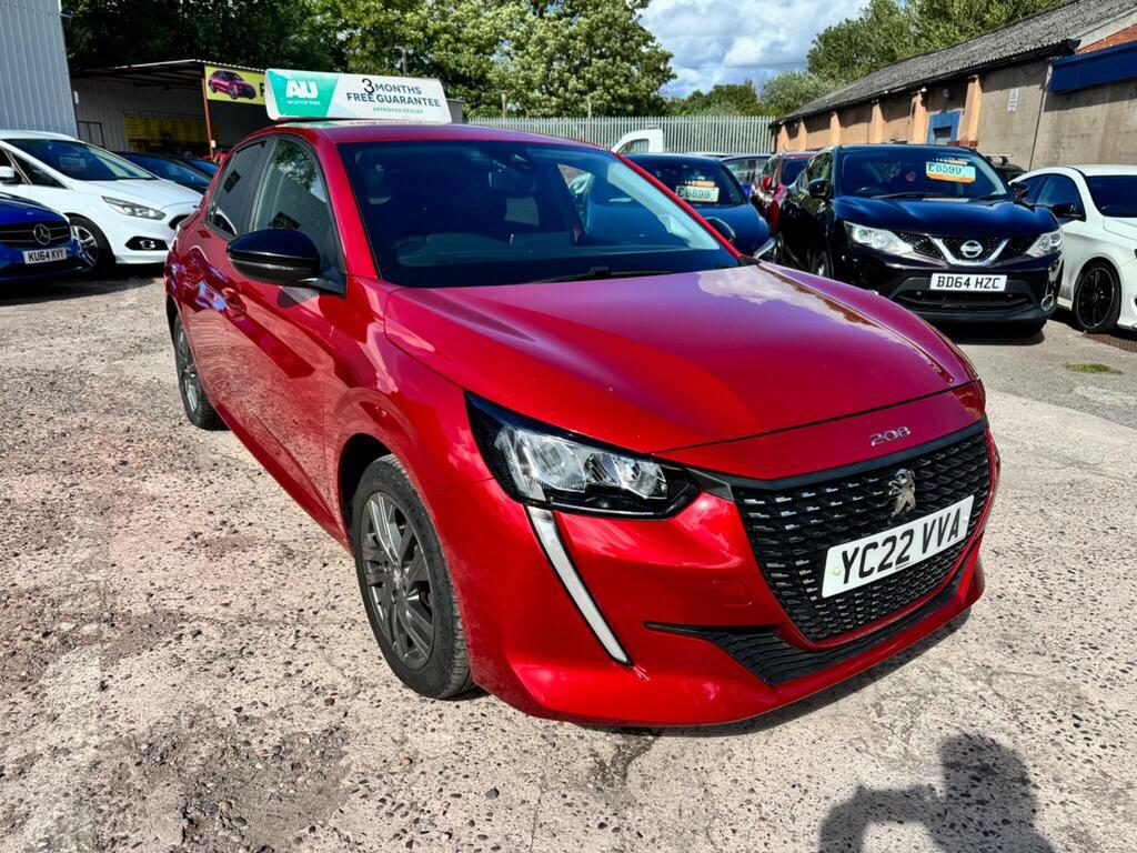 Peugeot 208 1.2 Puretech Active Premium Eat Euro 6 S S Red