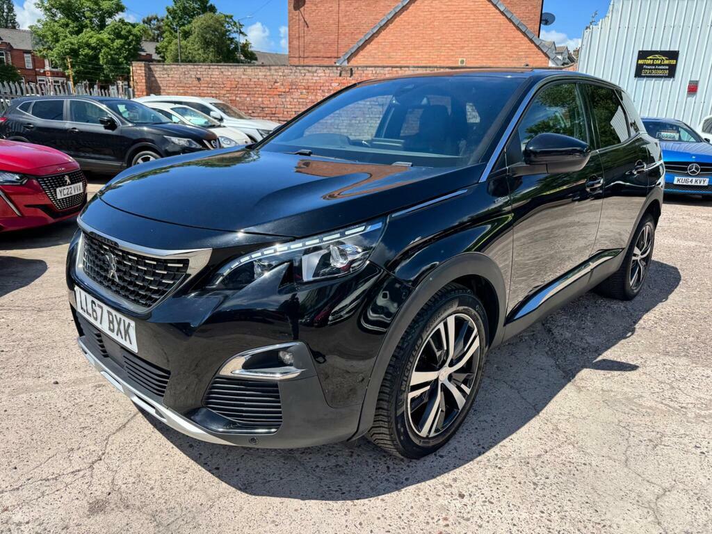 Peugeot 3008 1.2 Puretech Gt Line Euro 6 S S LL67BXK Black #3