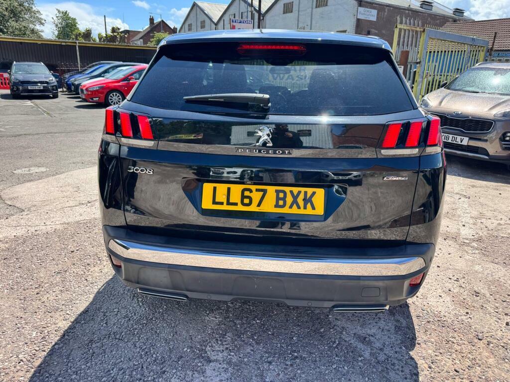 Peugeot 3008 1.2 Puretech Gt Line Euro 6 S S LL67BXK Black #6
