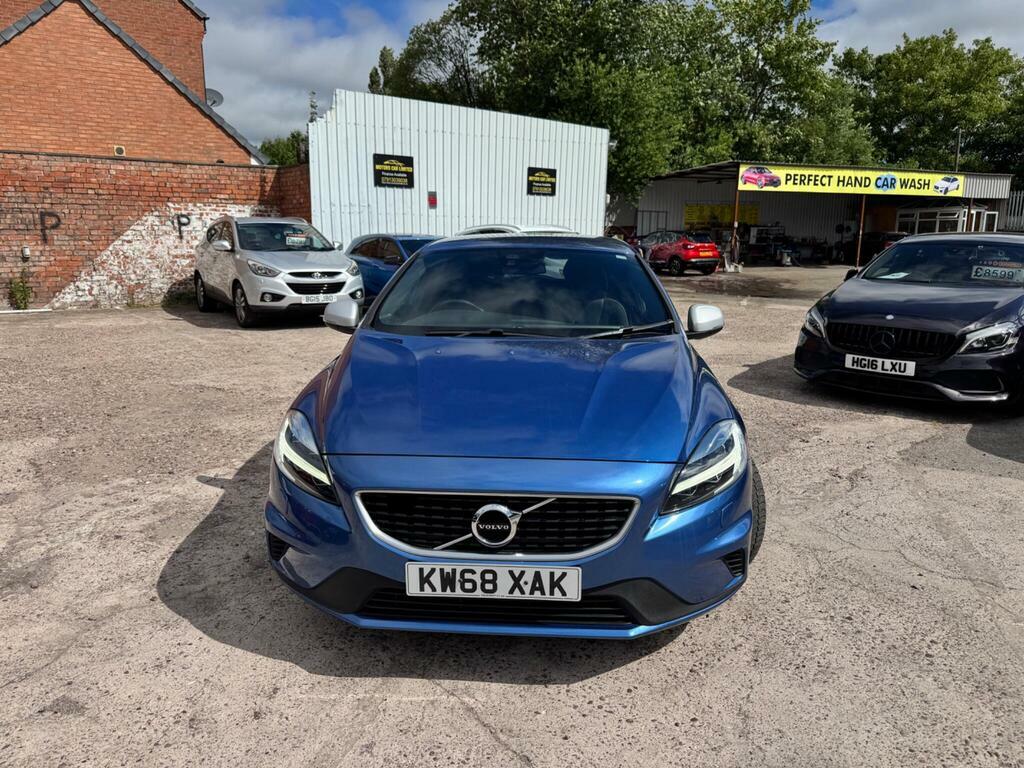Volvo V40 1.5 T3 Gpf R-design Nav Plus Euro 6 S S KW68XAK Blue #2