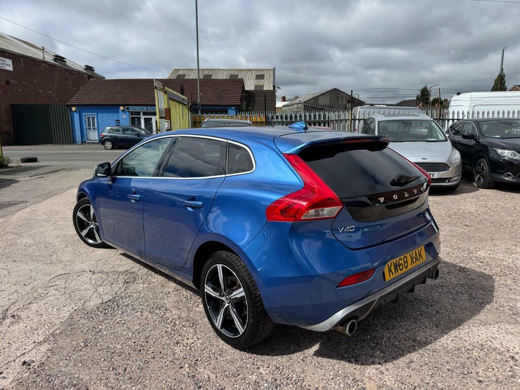Volvo V40 1.5 T3 Gpf R-design Nav Plus Euro 6 S S KW68XAK Blue #4