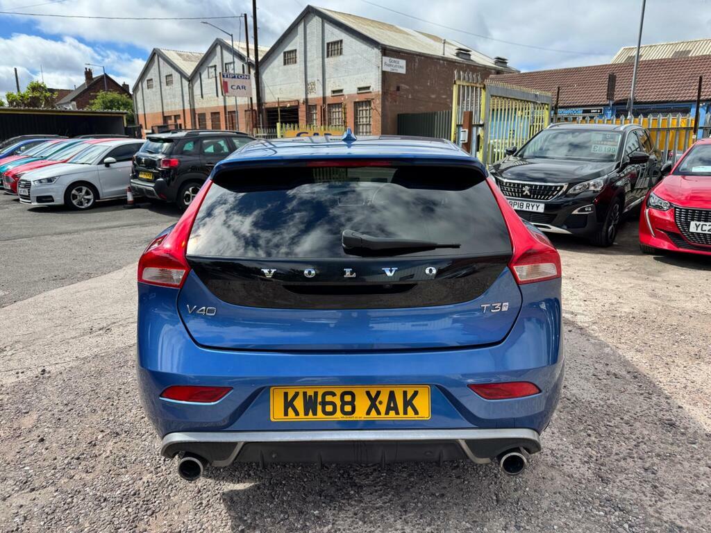 Volvo V40 1.5 T3 Gpf R-design Nav Plus Euro 6 S S KW68XAK Blue #6