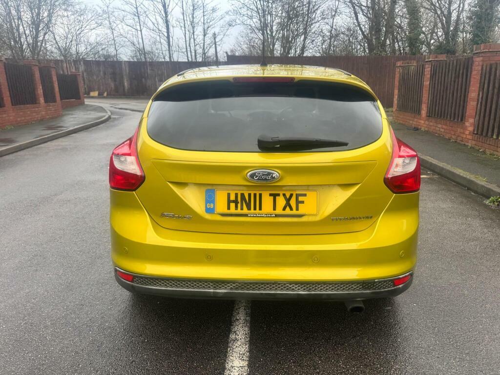Ford Focus 1.6T Ecoboost Titanium Euro 5 S S Yellow #6