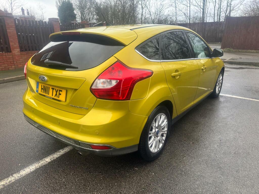 Ford Focus 1.6T Ecoboost Titanium Euro 5 S S Yellow #5
