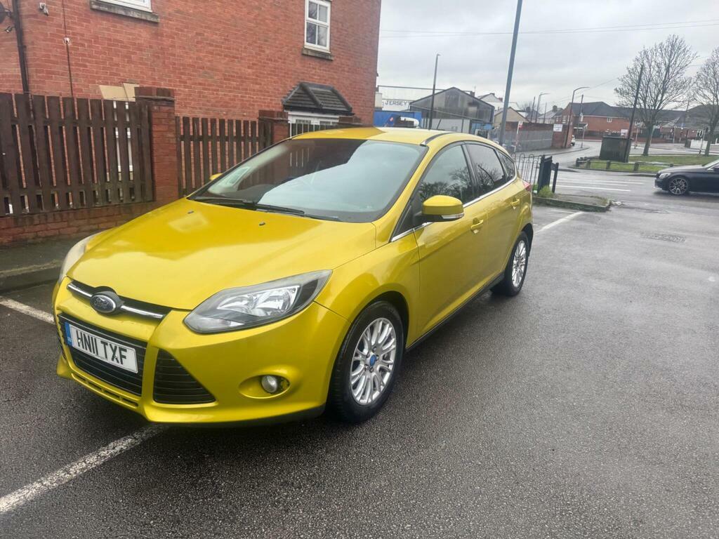 Ford Focus 1.6T Ecoboost Titanium Euro 5 S S Yellow #4