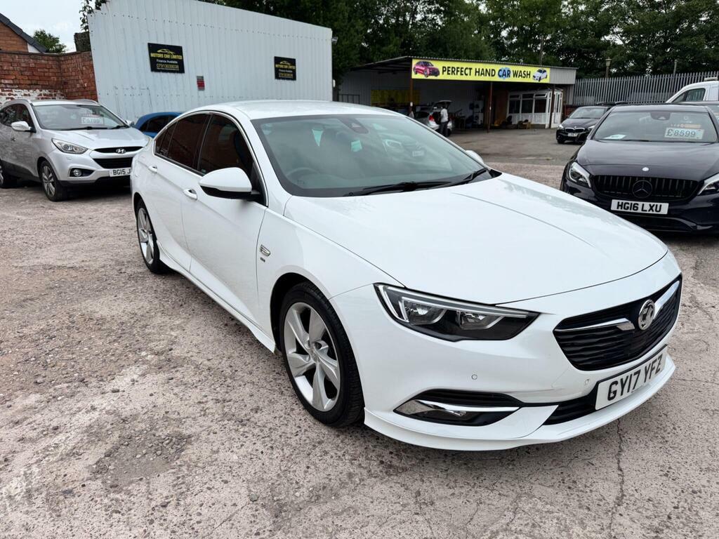Vauxhall Insignia 1.5I Turbo Sri VX Line Nav Grand Sport Euro 6 S S White