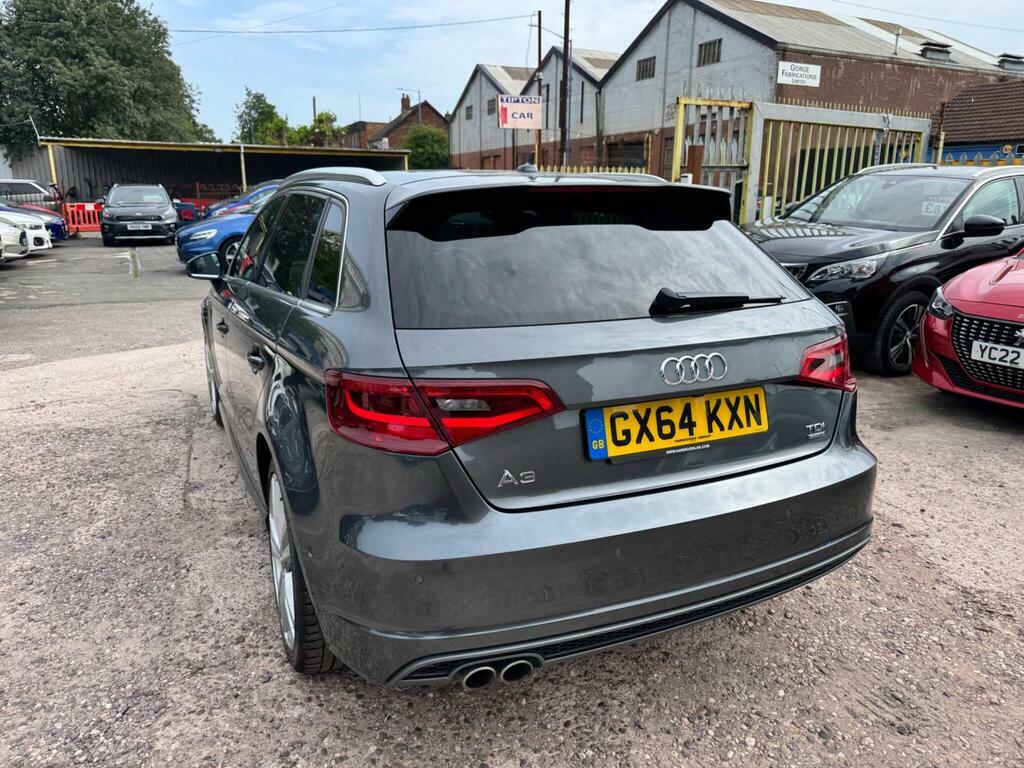 Audi A3 2.0 Tdi S Line Sportback S Tronic Quattro Euro 6 Grey #5