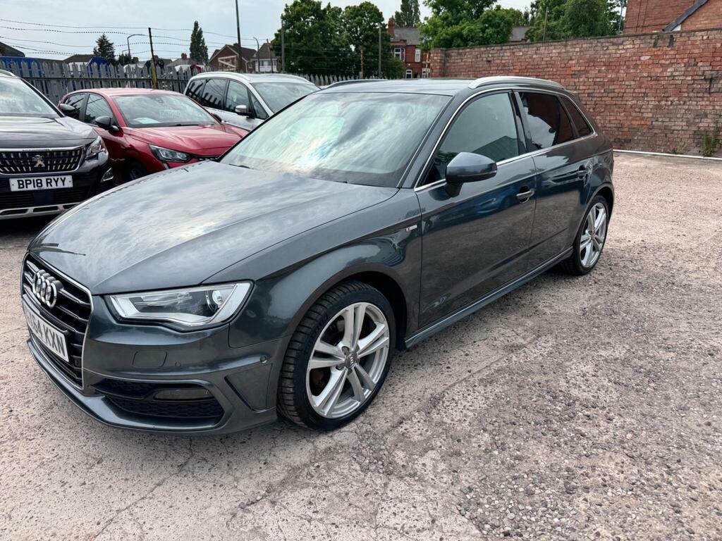 Audi A3 2.0 Tdi S Line Sportback S Tronic Quattro Euro 6 Grey #3