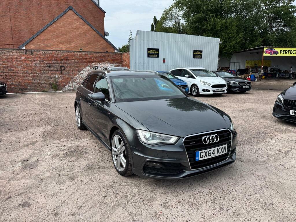 Audi A3 2.0 Tdi S Line Sportback S Tronic Quattro Euro 6 Grey