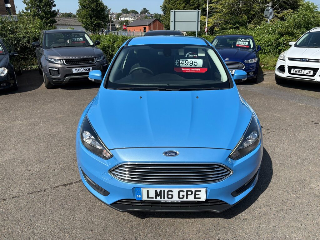 Ford Focus 1.0T Ecoboost Zetec Hatchback Eu Blue #2