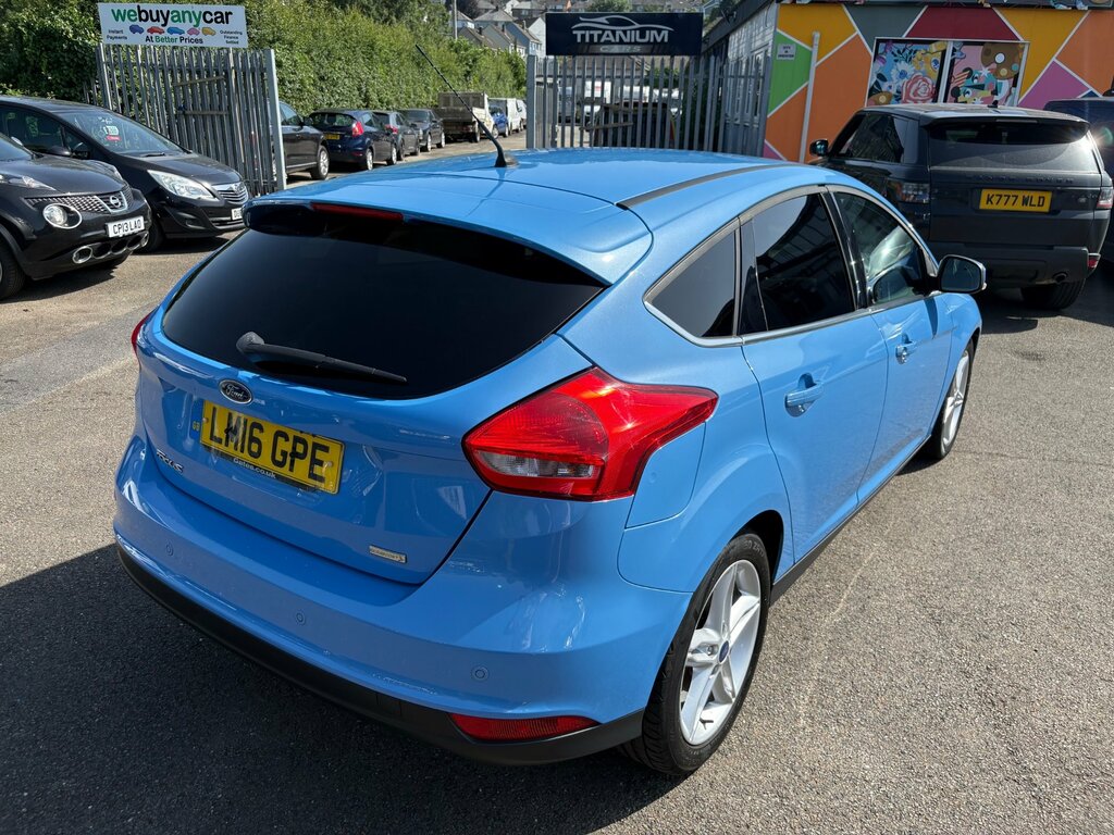 Ford Focus 1.0T Ecoboost Zetec Hatchback Eu Blue #4