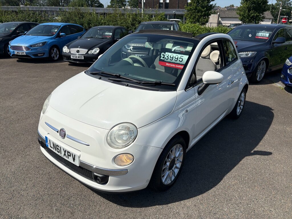 Fiat 500C C Lounge White #7