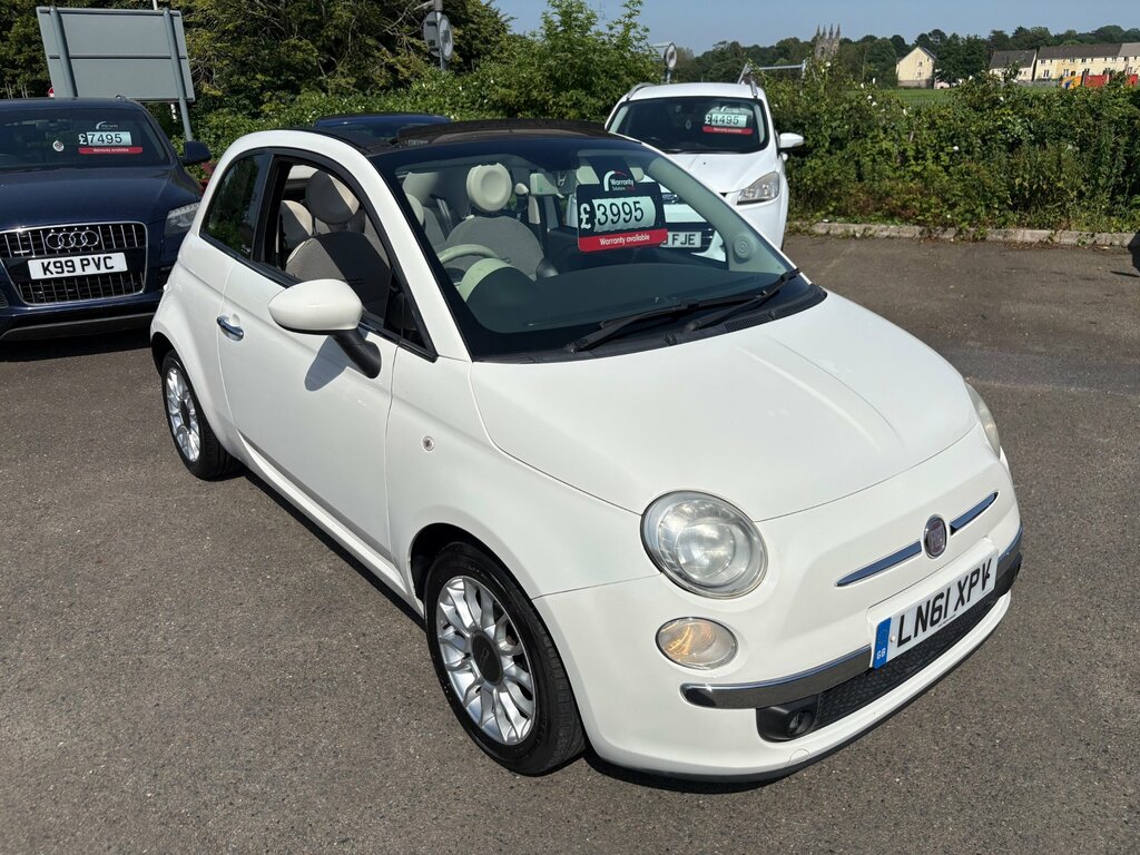 Fiat 500C C Lounge White #8