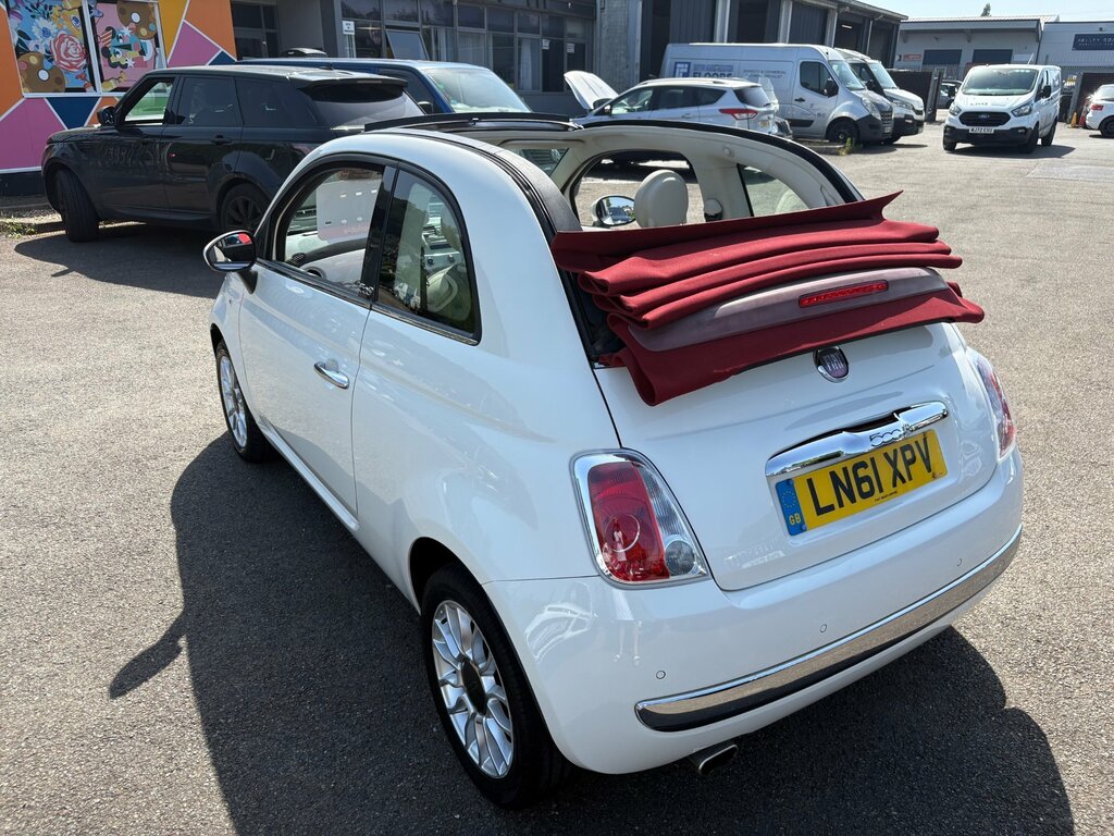 Fiat 500C C Lounge White #11