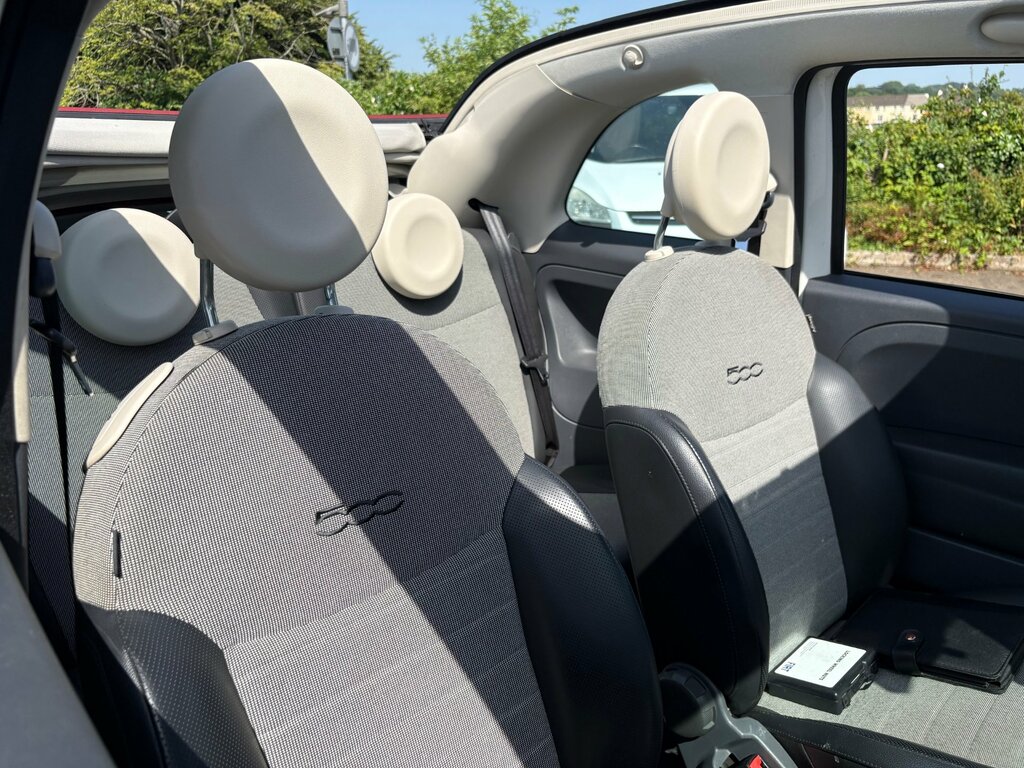 Fiat 500C C Lounge White #13