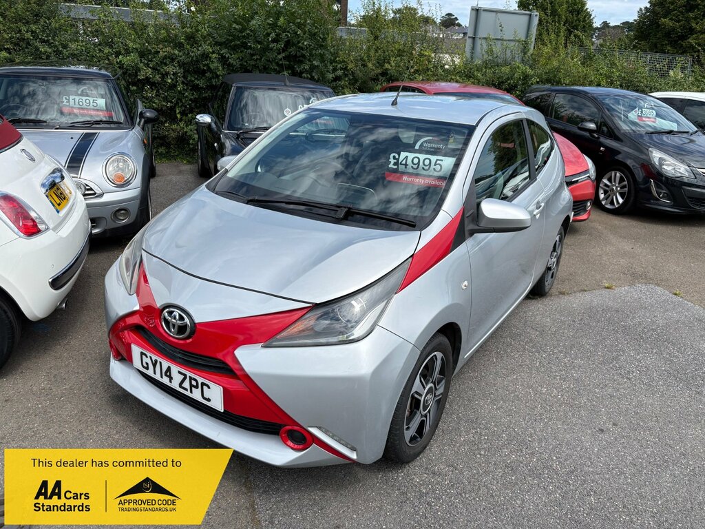 Toyota Aygo 1.0 Vvt-i X-play Hatchback Euro Silver