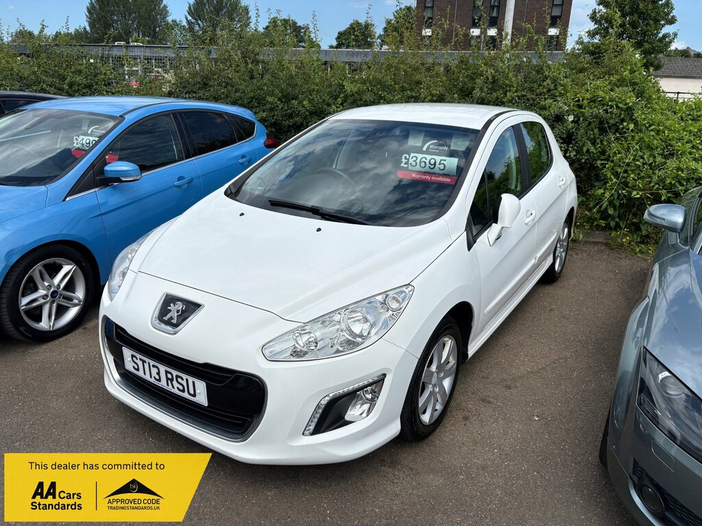 Peugeot 308 1.6 Hdi Active Hatchback Euro 5 White