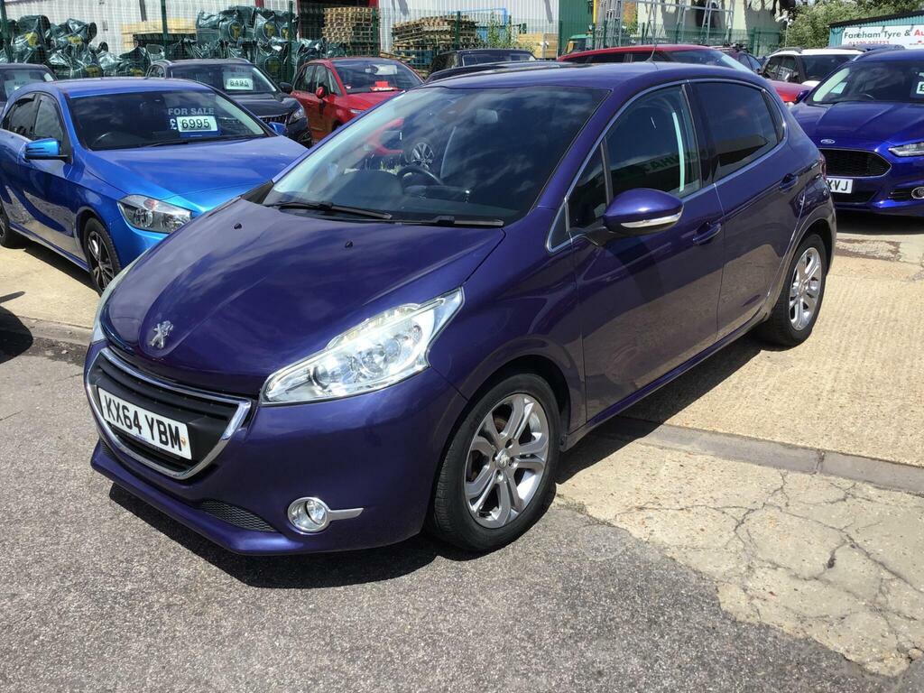 Peugeot 208 1.4 Hdi Allure Euro 5 Blue #6