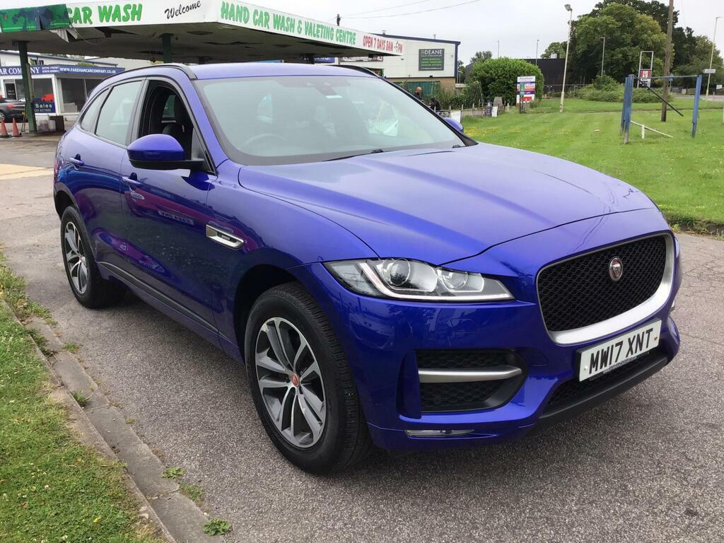 Jaguar F-Pace 2.0 D180 R-sport Awd Euro 6 S S Blue